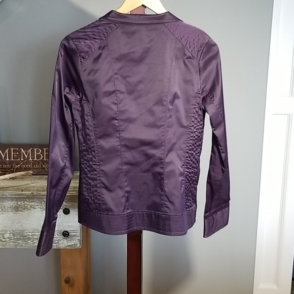 Purple fitted jacket - Picture 2 of 5